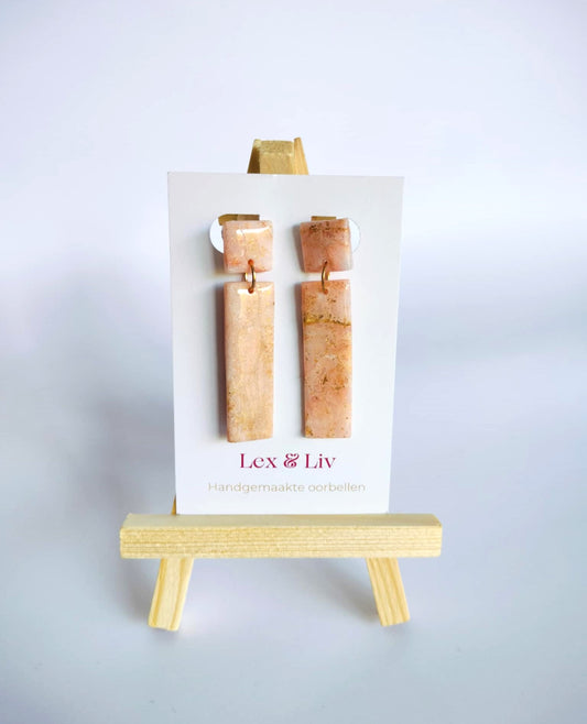 Perzikkleurige rechthoek